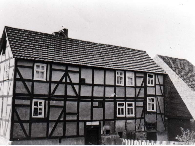 Das Haus des Schuhmachers Kirchhof in Guxhagen