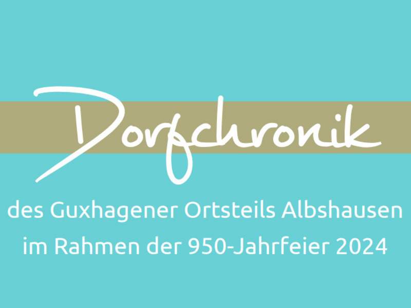 Chronik 950 Jahrfeier Albshausen